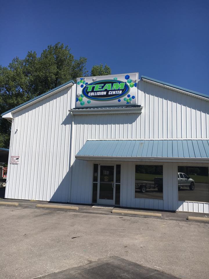 Team Collision Center Automotive Shop Front